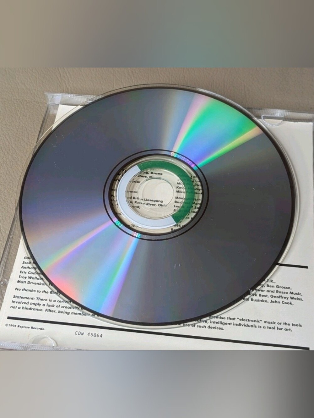 Filter- Short Bus CD - Picture 5 of 5